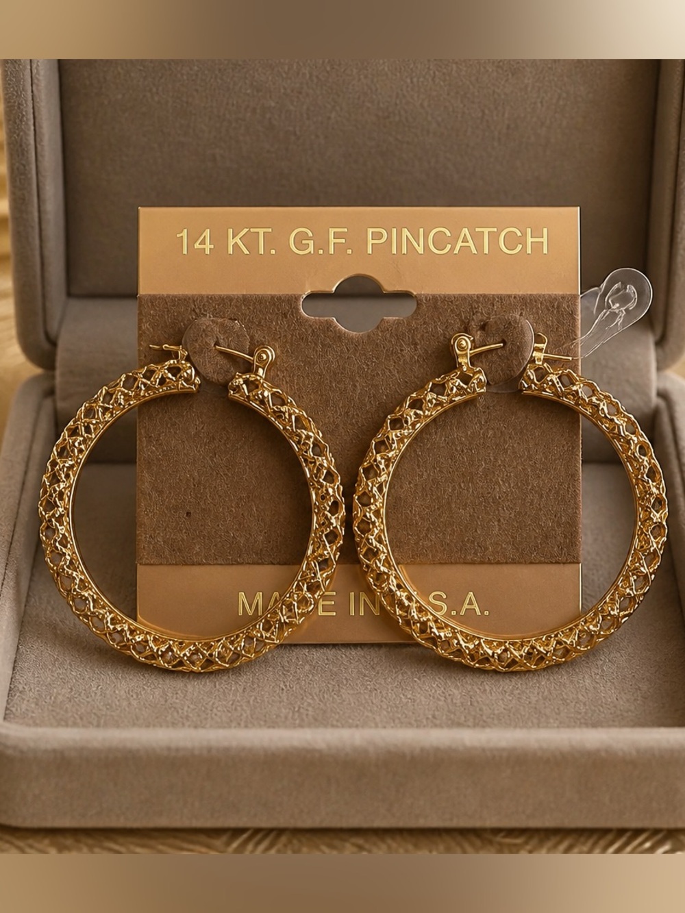 Gold Hoop Earrings